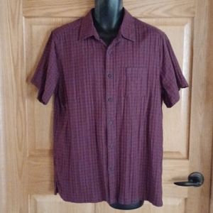 Men's L/XL Brushed Cotton Plaid Shirt by Dakota Grizzly